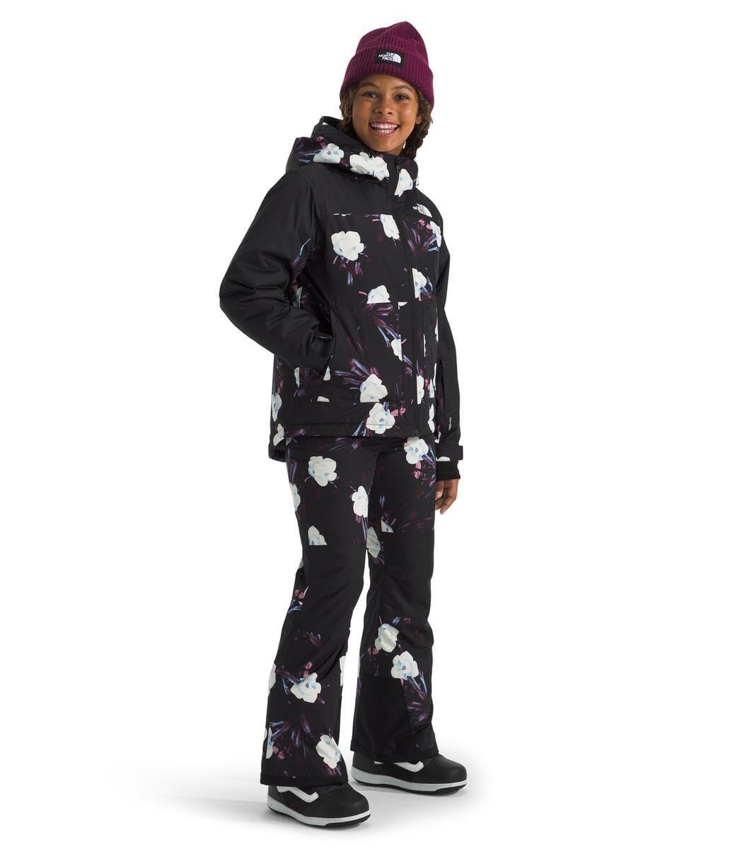 THE NORTH FACE Girls' Freedom Insulated Winter Snow Pants - Waterproof & Warm Ski Pants for Kids - Perfect for Snowboarding, Skiing & Outdoor Winter Activities