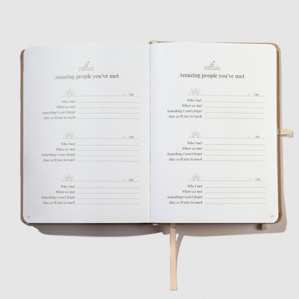Travel Journal Notebook - Durable Leather Cover, Lined Pages for Writing & Sketching | Perfect for Backpacking, Vacation Memories & Adventure Logs