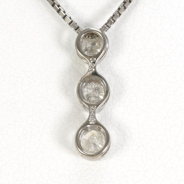 18K White Gold Diamond Necklace for Women - Elegant & Timeless Jewelry Gift for Wedding, Anniversary & Special Occasions