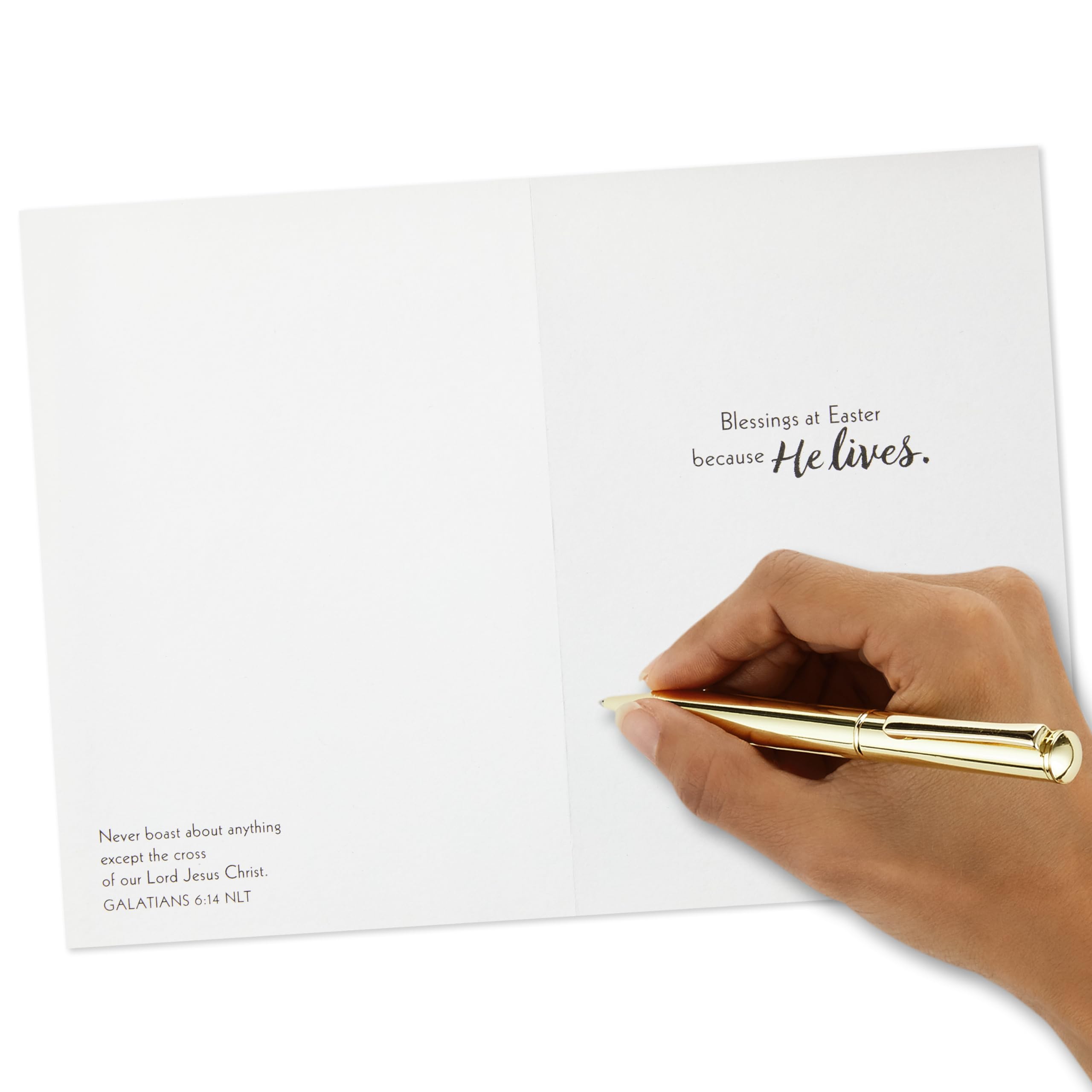 Dayspring Religious Easter Cards - Pack of 10 Greeting Cards with Envelopes, Inspirational Easter Blessings for Church, Family & Friends - Perfect for Easter Sunday Celebrations & Spring Holiday Gifting
