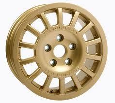 Revolution GR14 15x7 5x100 Gold Rally Wheels - High-Performance Lightweight Alloy Rims for Off-Road Racing & Rally Cars