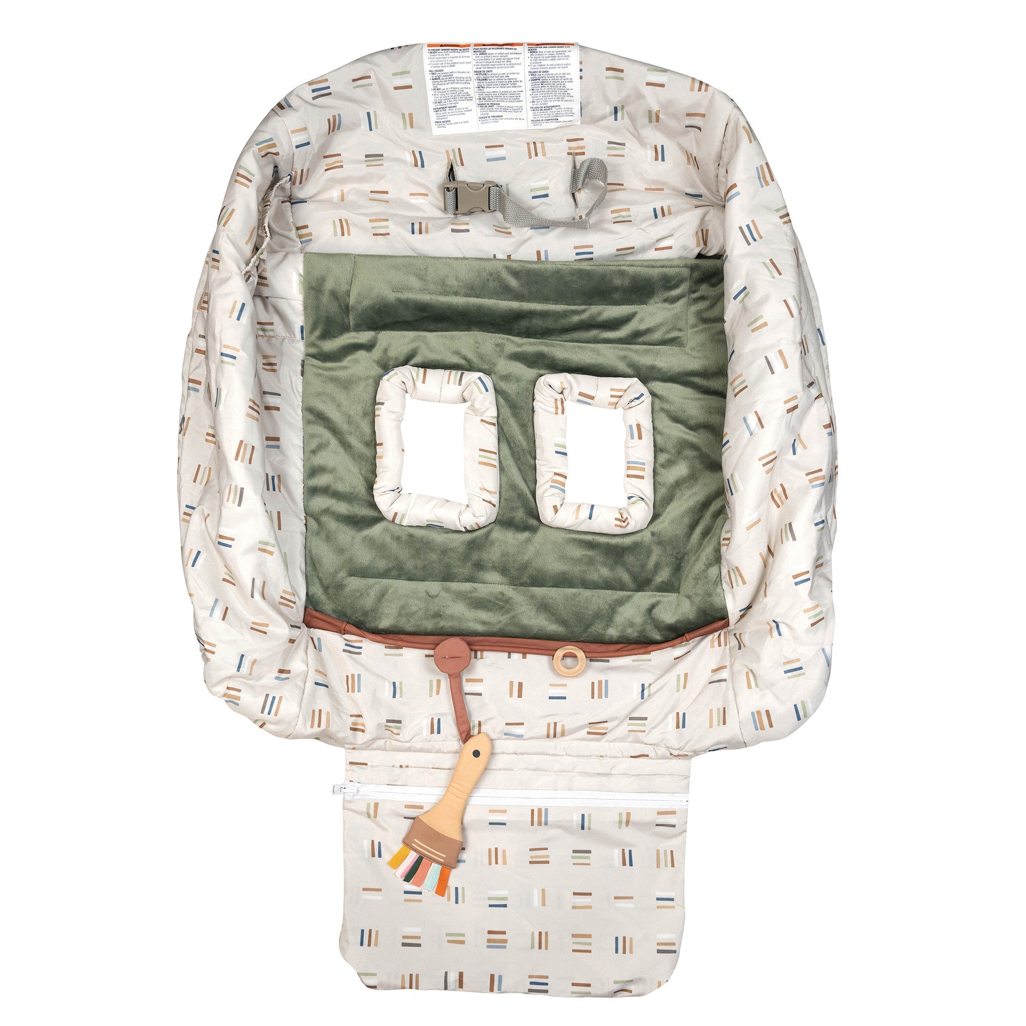 Preferred Shopping Cart Cover for Babies & Toddlers - Waterproof, Adjustable & Machine Washable - Perfect for Grocery Stores, Malls & Public Carts