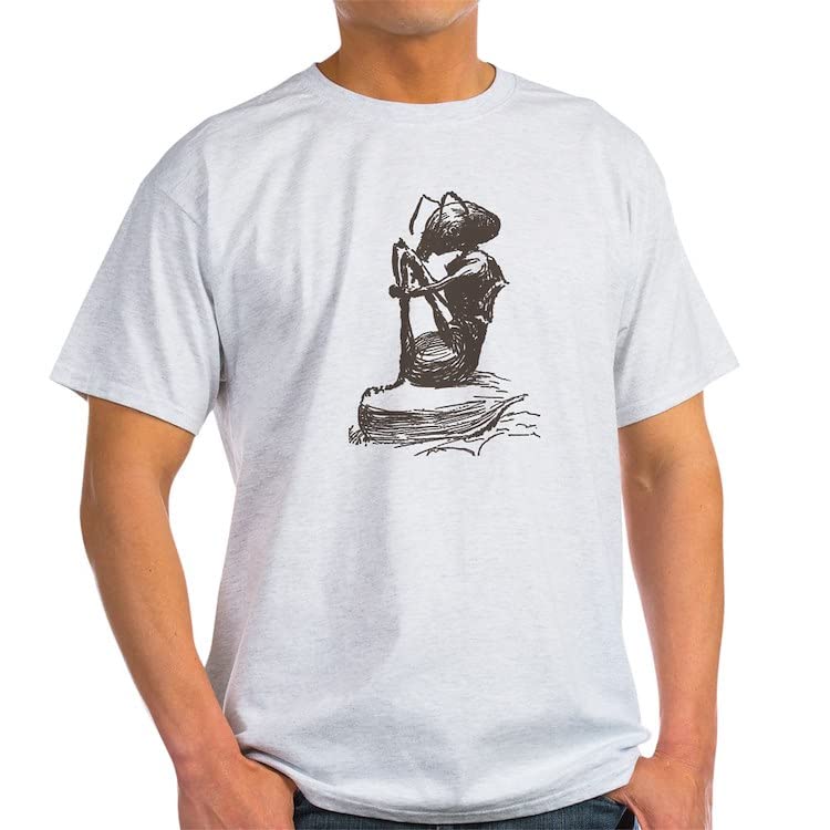 CafePress 100% Cotton Light T-Shirt for Men & Women - Comfortable White Tee for Casual Wear, Gym, and Everyday Outfits