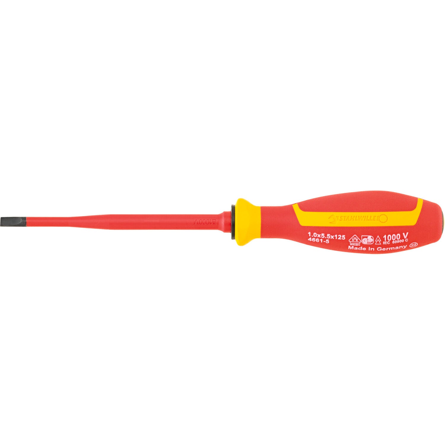 Stahlwille 96838814 VDE Insulated Screwdriver Set DRALL+ - Professional Electrician Tools for Safe Electrical Repairs and DIY Projects