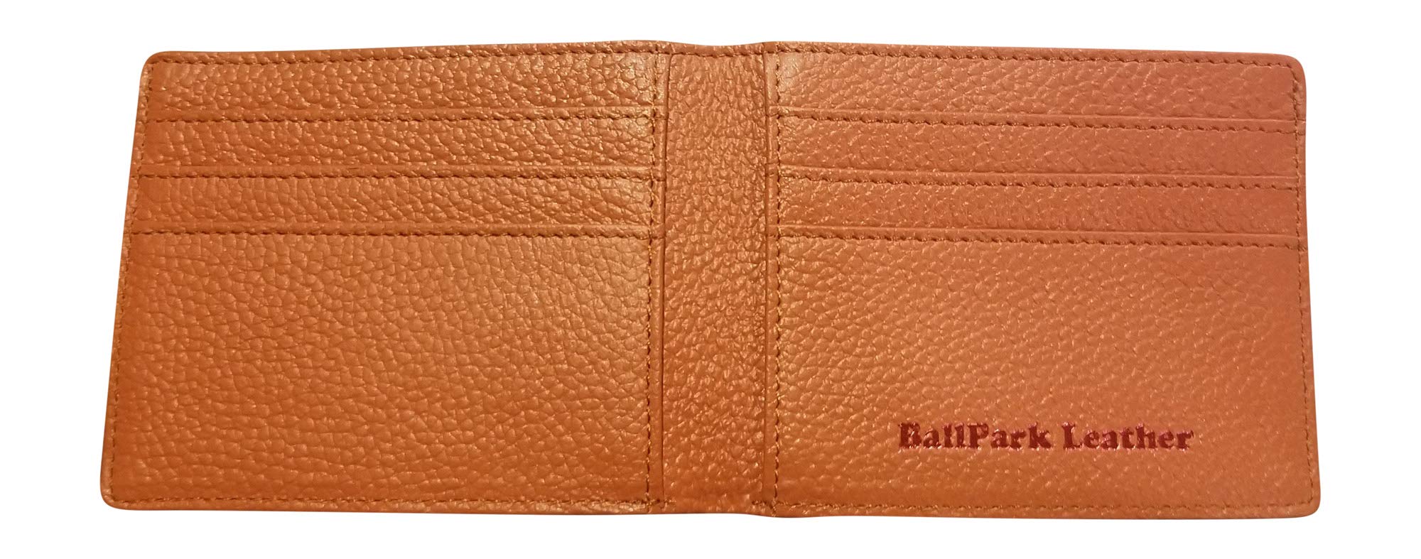 Premium Genuine Leather Bi-Fold Football Wallet for Men - RFID Blocking Slim Wallet with Card Slots & ID Window - Perfect Gift for Sports Fans & Everyday Carry
