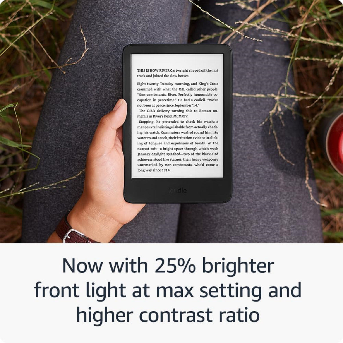 All New Kindle (11th Generation) 2024 E-Reader - Lightweight, High-Resolution Display with Adjustable Warm Light | Perfect for Reading at Home, Travel & Outdoor Adventures