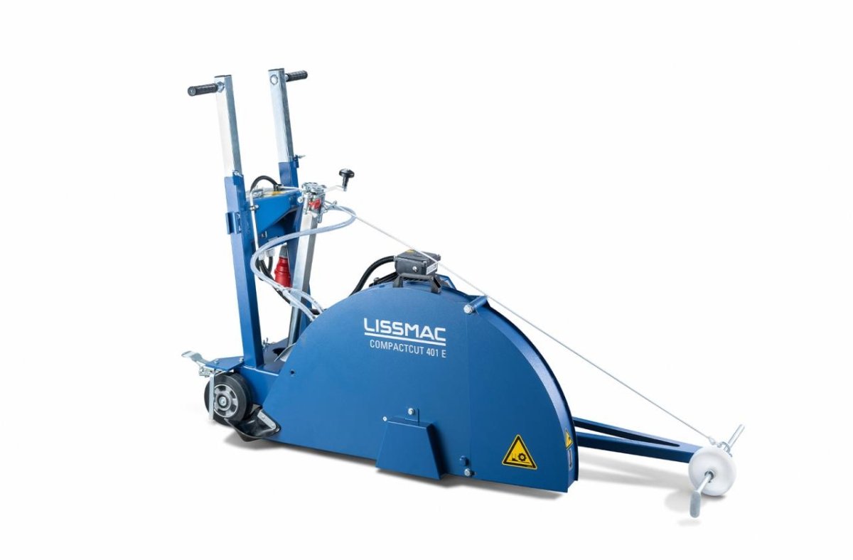 CompactCut 401 E Electric Floor Saw - Professional Concrete Cutting Tool for DIY & Construction Projects - Perfect for Tile Removal, Concrete Repair & Renovation Work