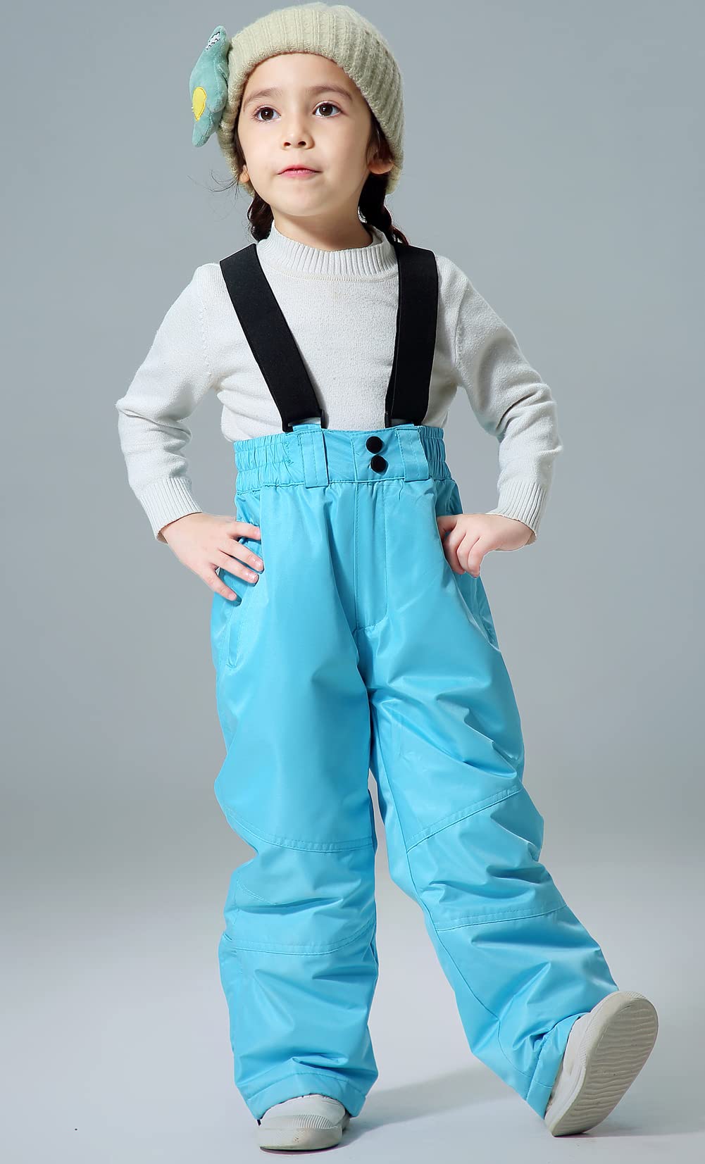 SEARIPE Girls Waterproof Ski Jacket and Pants Set - Winter Warm Snowsuit for Kids & Toddlers | Outdoor Snowboarding & Cold Weather Play