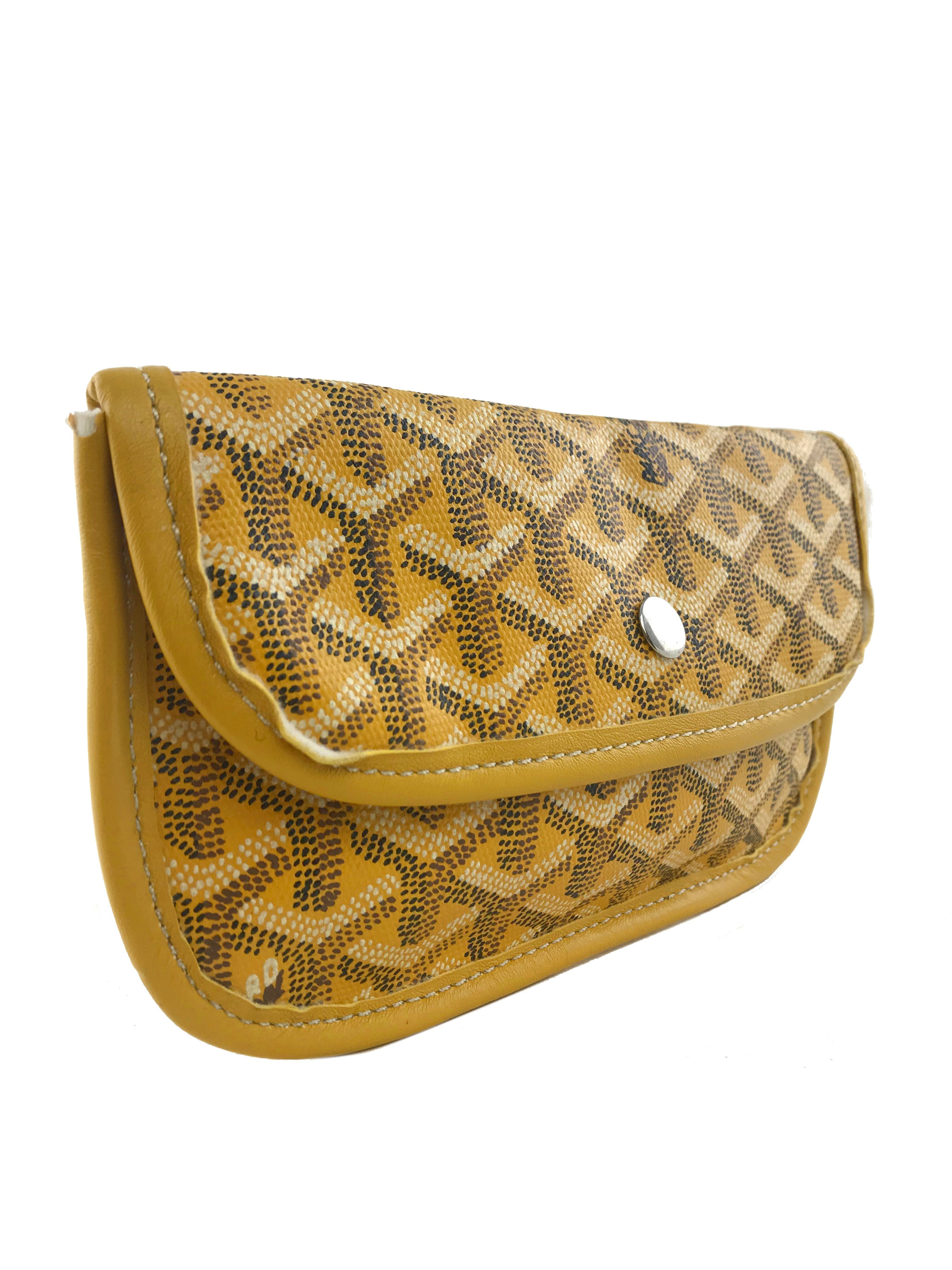 Goyard St. Louis Pochette Handbag - Luxury Goyardine Canvas Tote Bag for Women, Perfect for Travel, Work & Everyday Use