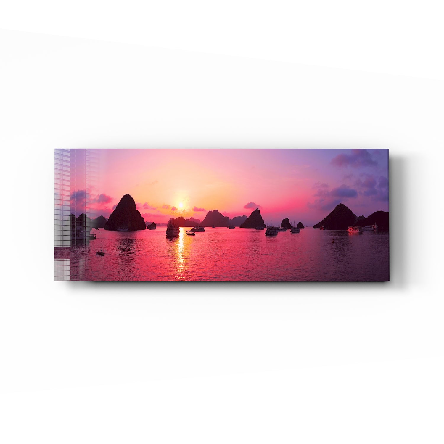 Chasing Sunset Panoramic Wall Art - Stunning Landscape Canvas Print for Home & Office Decor - Perfect for Living Room, Bedroom, or Office Wall Display