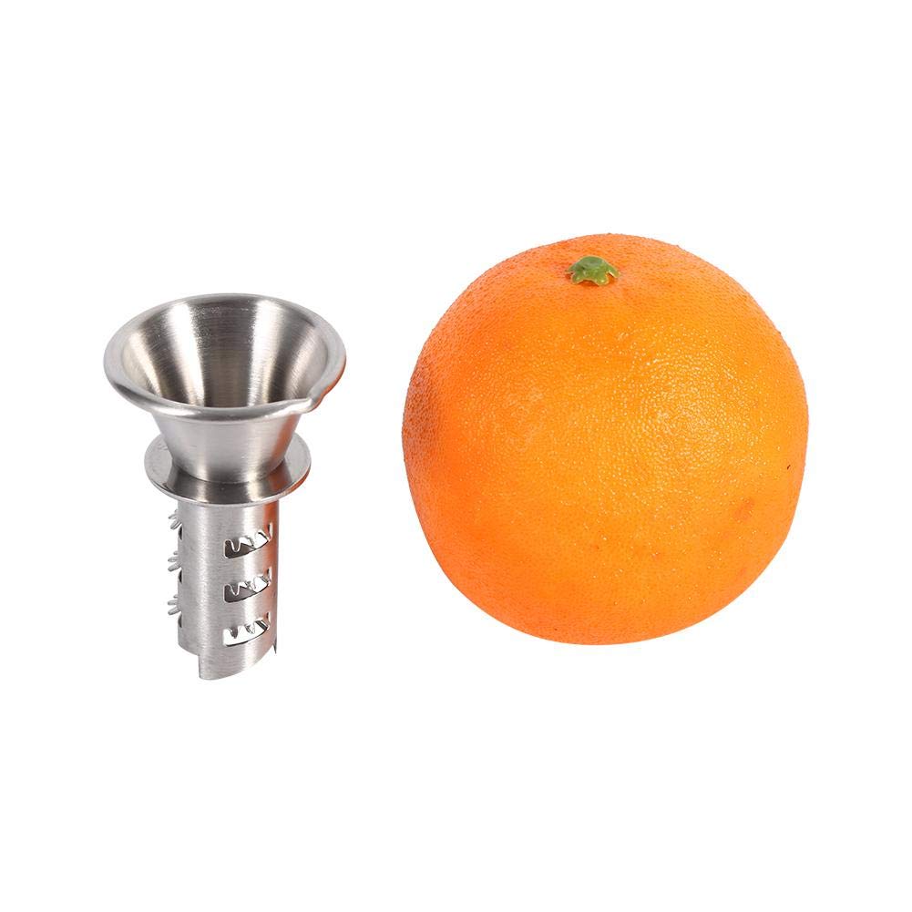 Premium Stainless Steel Manual Citrus Juicer - Handheld Orange Lemon Lime Squeezer for Fresh Juice - Perfect for Kitchen, Bar, Camping & Healthy Breakfast