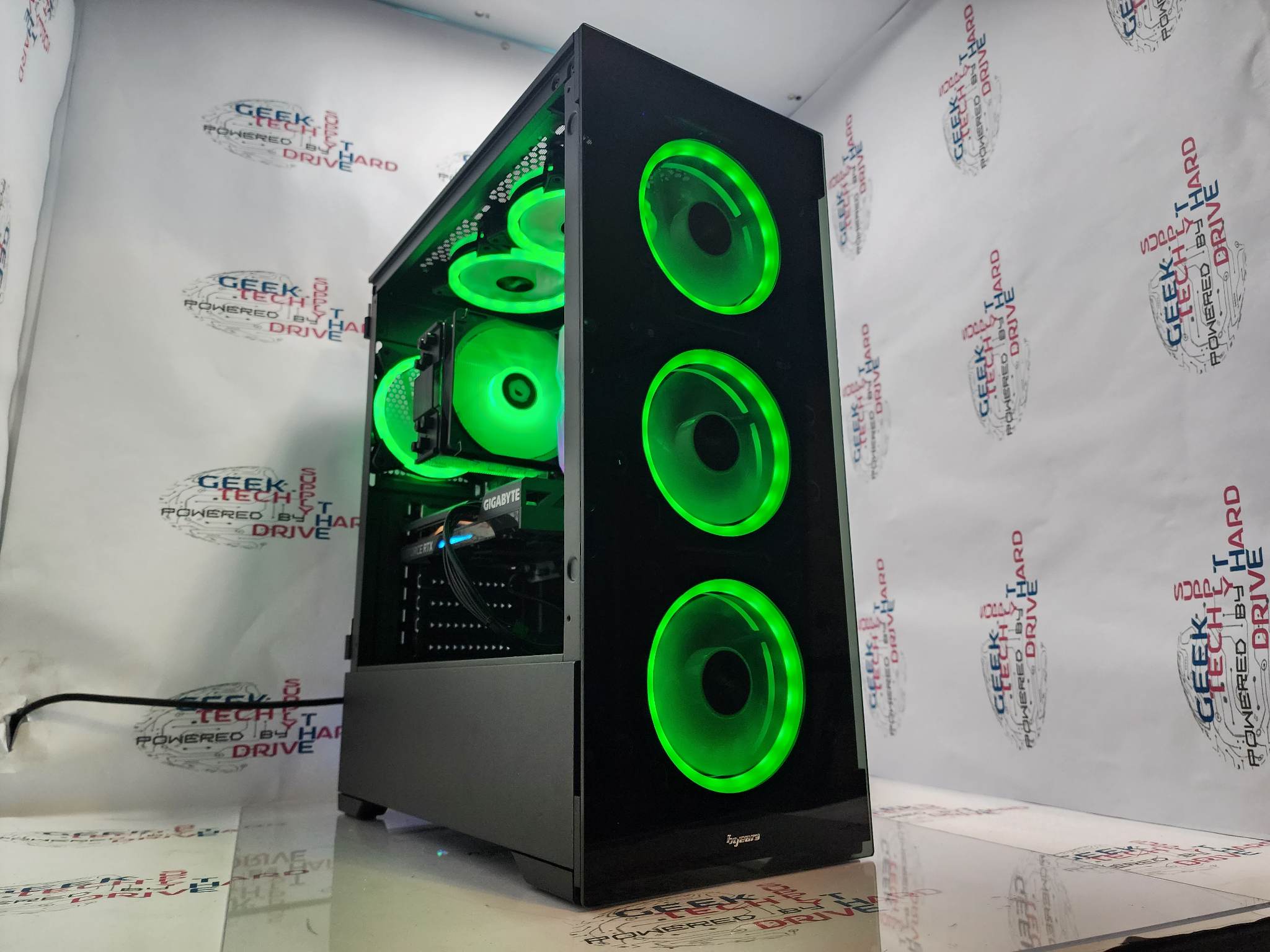 Custom Gaming Desktop PC - AMD Ryzen 5 5600G, NVIDIA RTX 3080, 16GB DDR4 RAM, 256GB SSD + 1TB HDD, Windows 11 - Perfect for 4K Gaming, Streaming & Content Creation