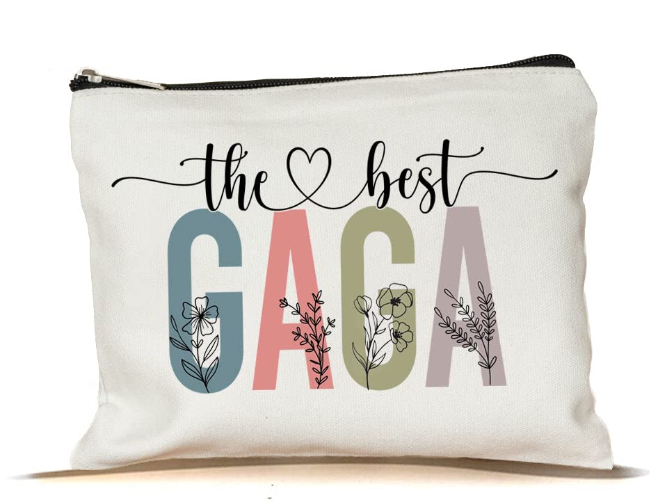 PTDShops Women's Multicolor Letter Print Makeup Bag - Large Cosmetic Organizer with Zipper Closure - Perfect for Travel, Gym & Daily Essentials Storage - Cute Gift for Her