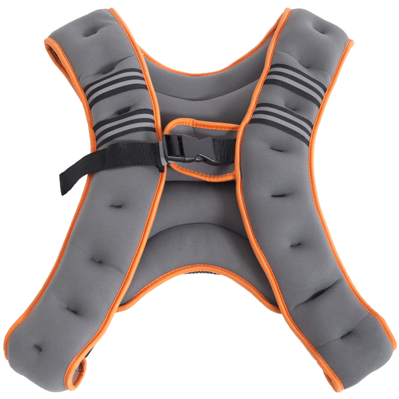 FitClub Adjustable Weight Vest 5kg - 11lbs for Strength Training, Running & CrossFit - Ideal for Home Gym & Outdoor Workouts