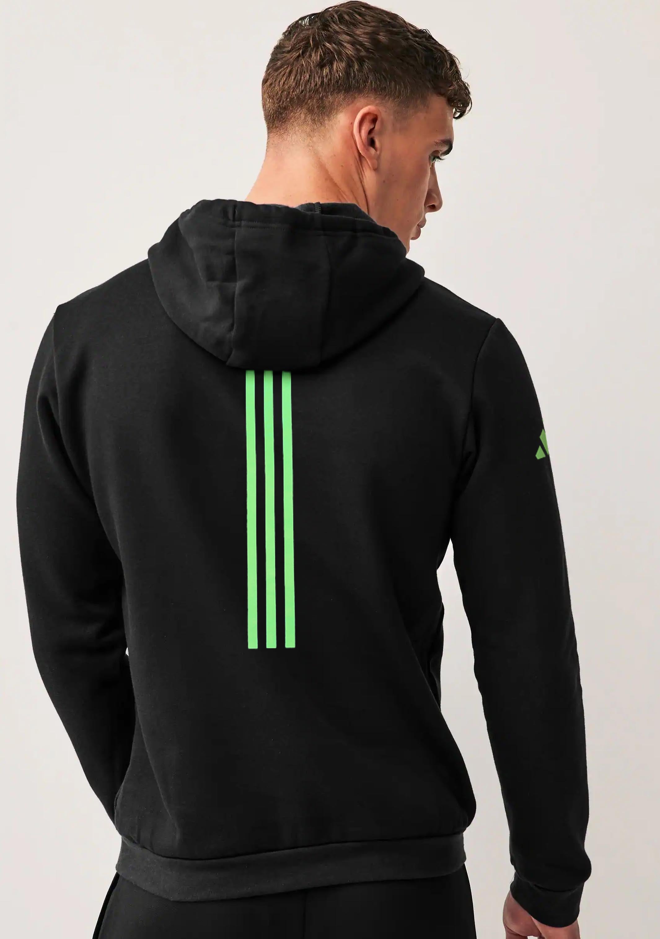 Adidas Men's Trad Hoodie WBC - Comfortable Cotton Pullover Sweatshirt for Casual Wear & Gym