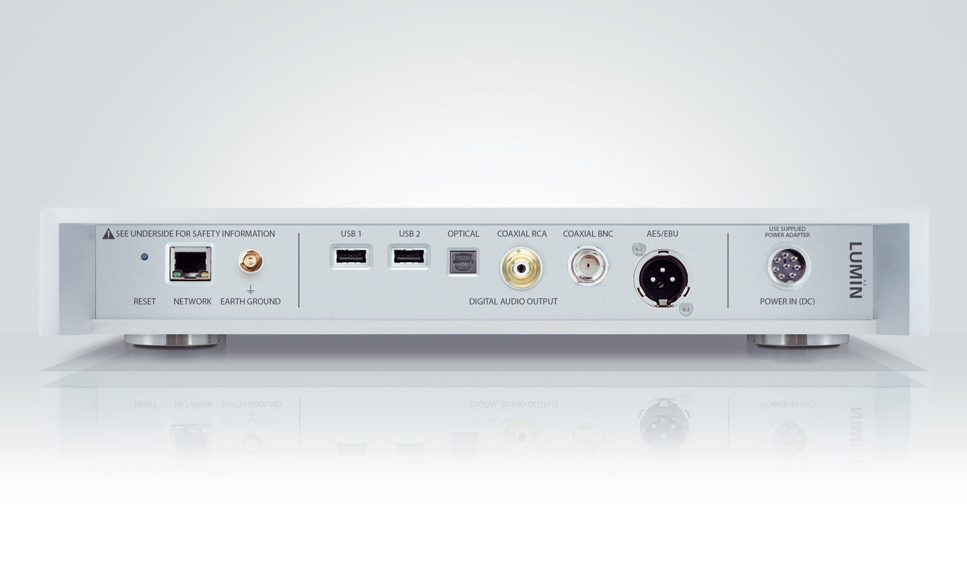 Lumin U1 High-End Digital Audio Transport & Streamer - Perfect for Audiophiles & Home Theater Systems