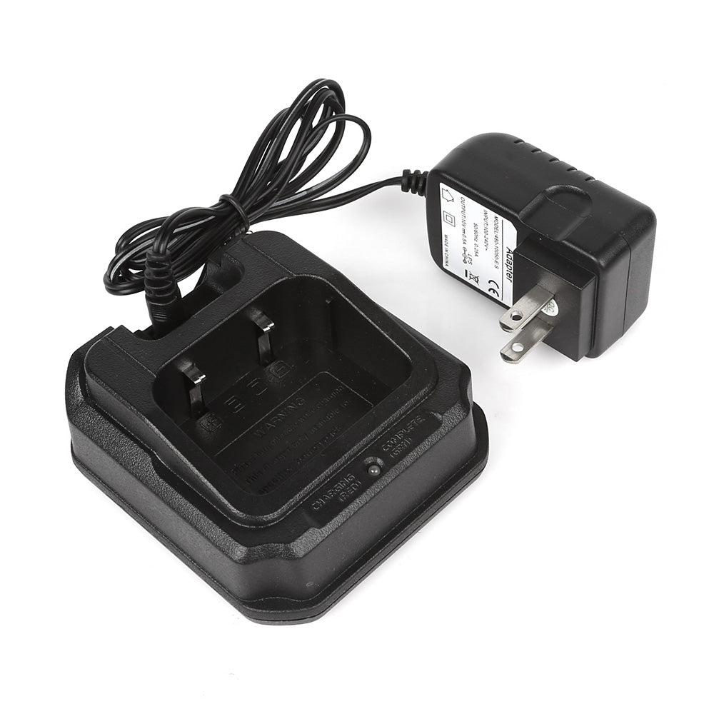 Baofeng GT 3WP Desktop Charger - Fast Charging Station for Two-Way Radios | Perfect for Emergency Kits, Outdoor Adventures & Security Teams