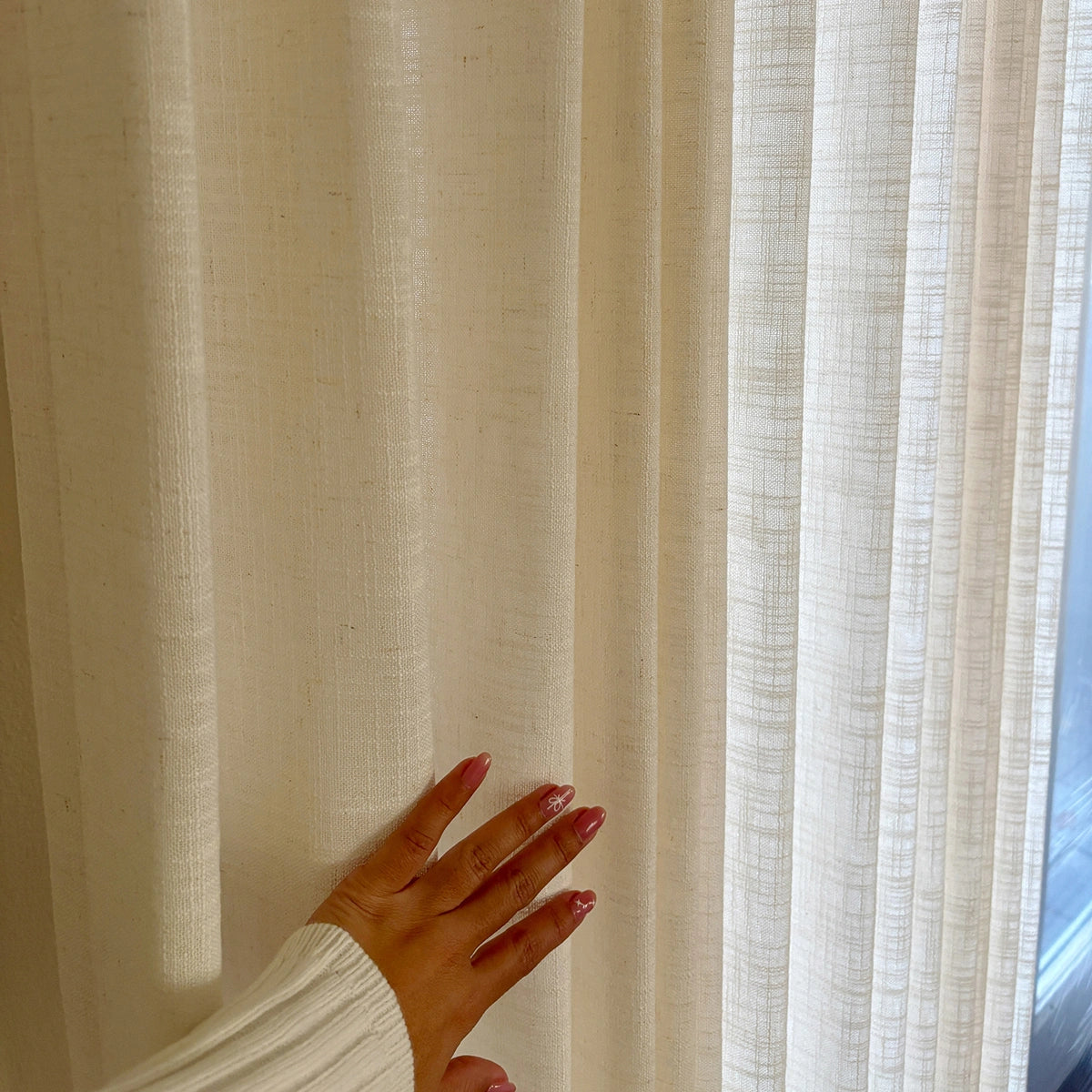 Pinch Pleated Blackout Curtains - 100% Linen Fabric for Modern Home Decor | Noise Reducing & Thermal Insulated Window Drapes for Bedroom & Living Room