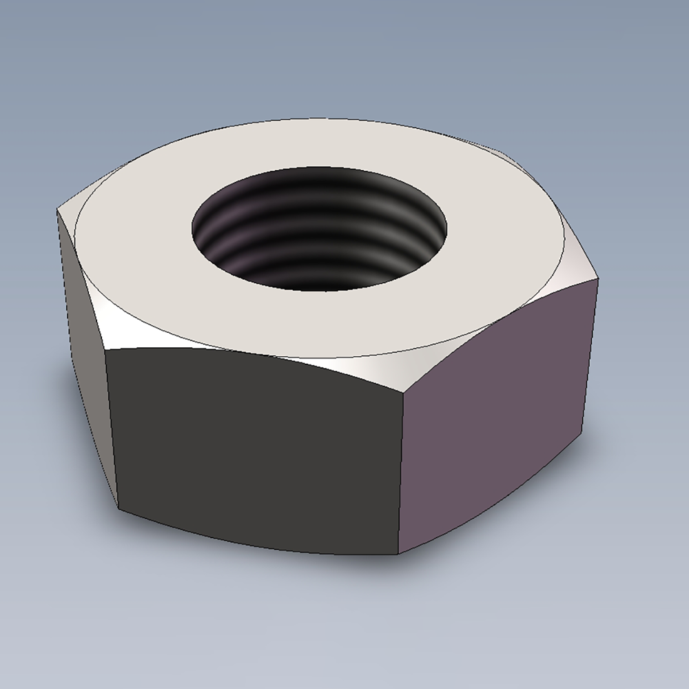 High-Quality M10 MM493C 61 Hex Nut - Durable Steel Fastener for Automotive, Machinery & DIY Projects