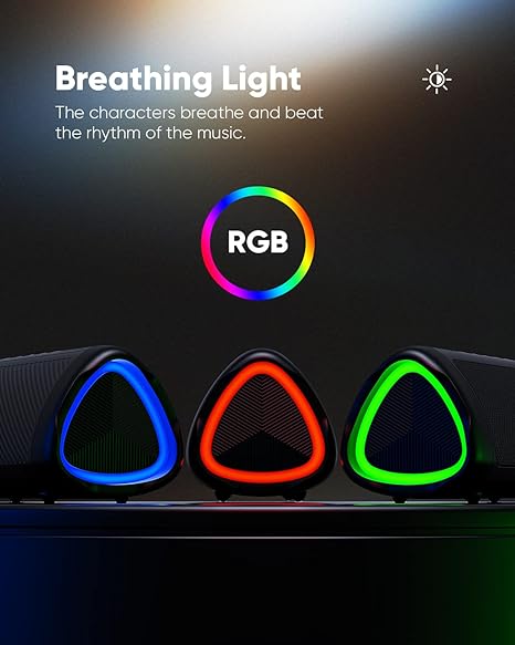 Premium Bluetooth Speaker with HD Sound & Deep Bass - Portable Wireless Speaker for Outdoor, Travel, Party, and Home Use