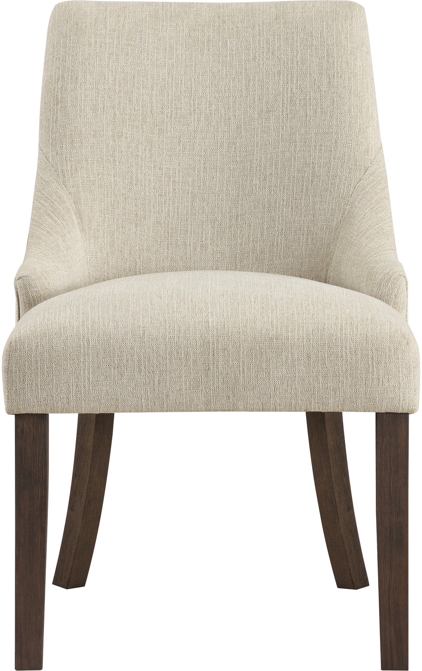 Office Star Leona Dining Chair Set of 2 - Modern Kitchen & Dining Room Chairs with Padded Seat - Perfect for Home, Office, Restaurant & Cafe Use