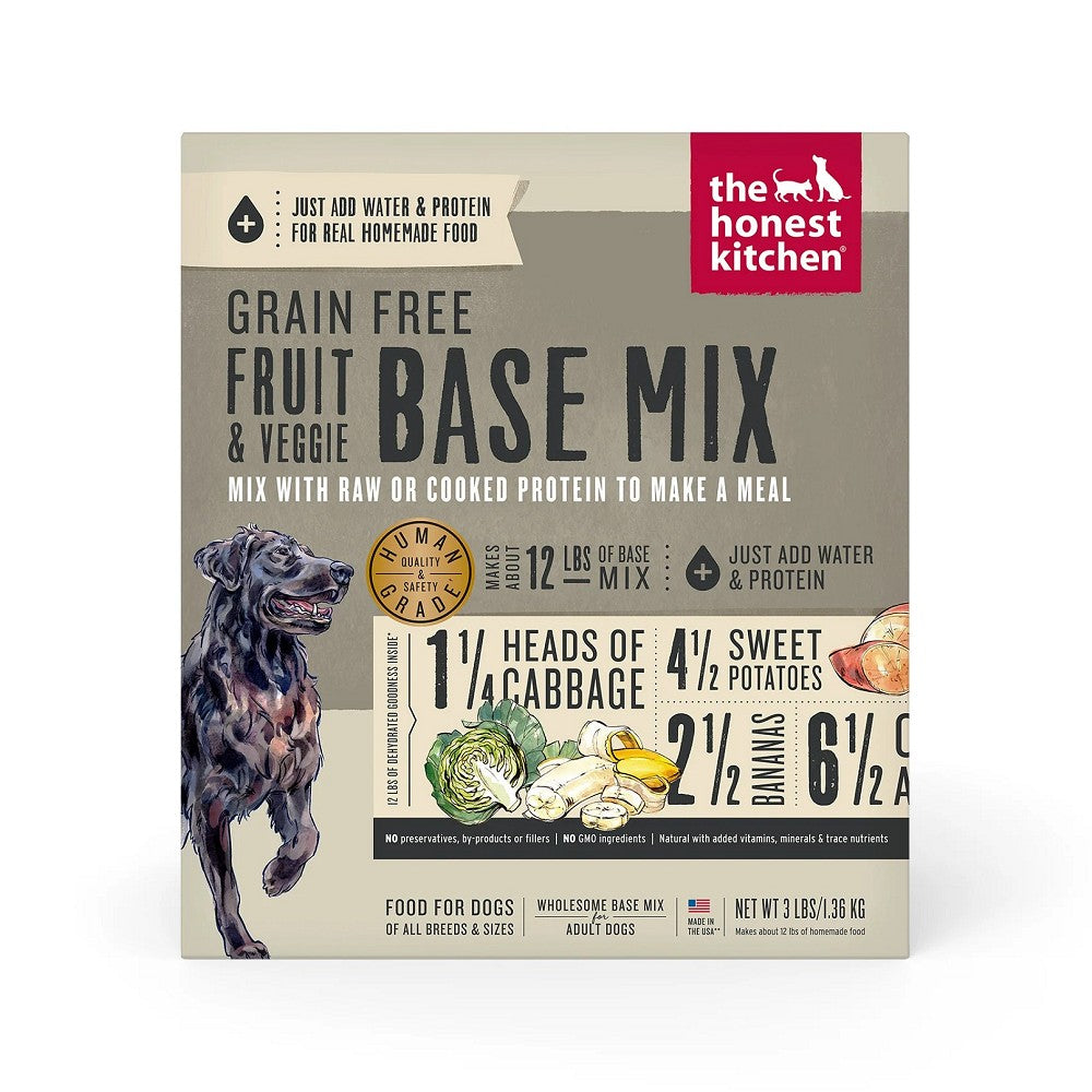 Grain-Free Dehydrated Dog Food with Fruits & Vegetables - All-Natural, High-Protein Adult Dog Food for Sensitive Stomachs - Perfect for Travel, Camping & Emergency Pet Supplies