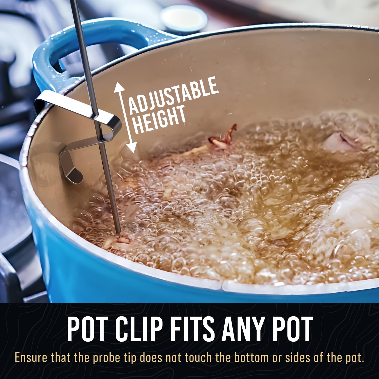 Candy Thermometer with Pot Clip - 8
