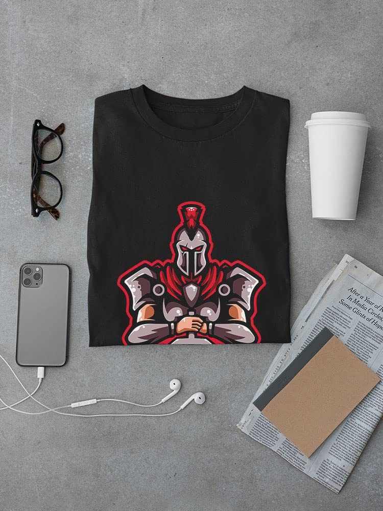 Warrior E-Sport Gamer Icon T-Shirt for Men | Comfortable Cotton Gaming Tee for Casual Wear & Esports Tournaments