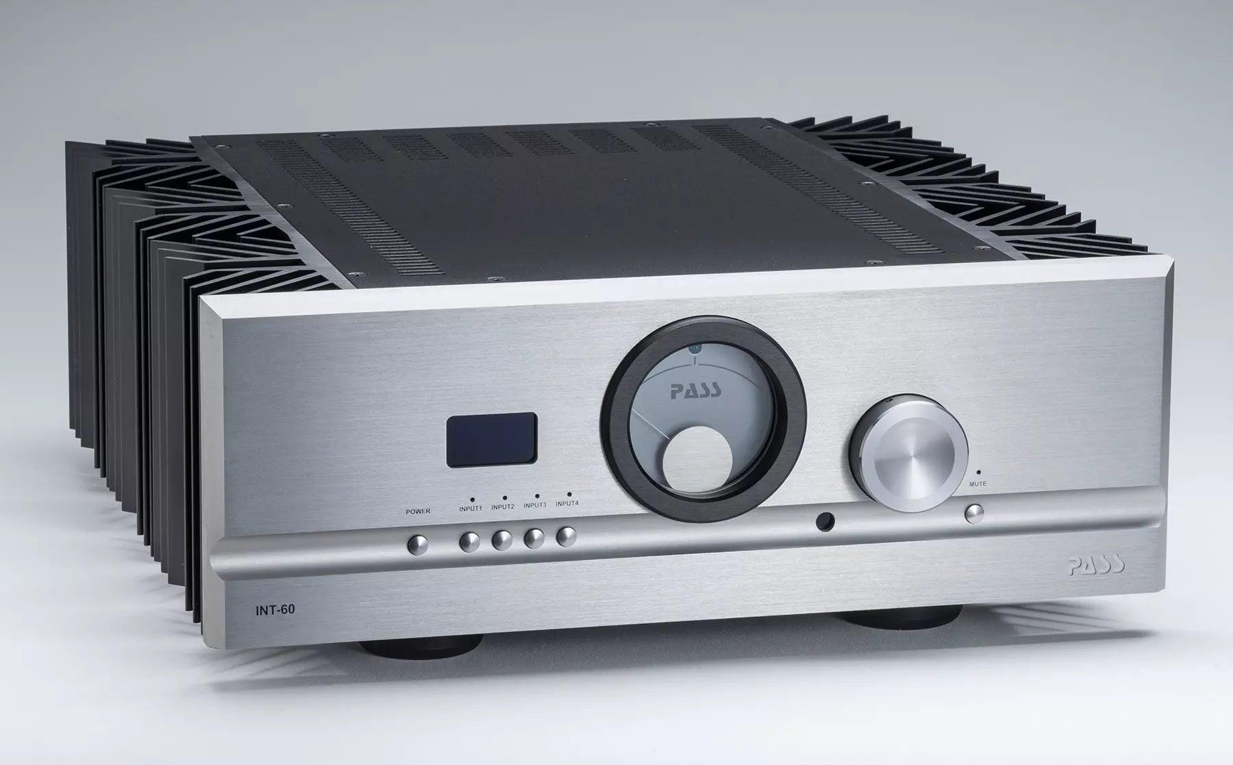 PASS Labs INT-60 High-End Integrated Stereo Amplifier - Perfect for Home Audio, Hi-Fi Systems & Audiophile Listening Rooms