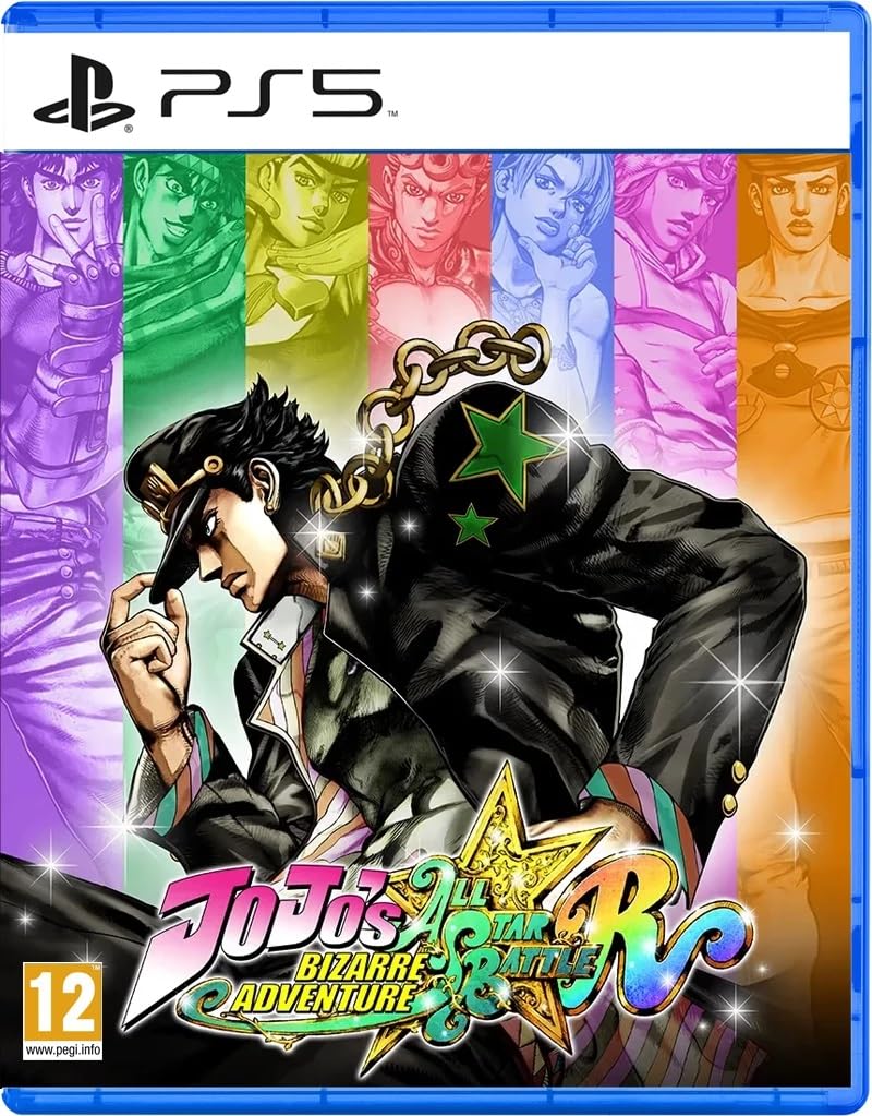 JoJo's Bizarre Adventure: All Star Battle R - PS5 Fighting Game | Anime Action Adventure | Multiplayer & Story Mode | Perfect for Fans & Collectors | Great for Gaming Parties & Anime Conventions