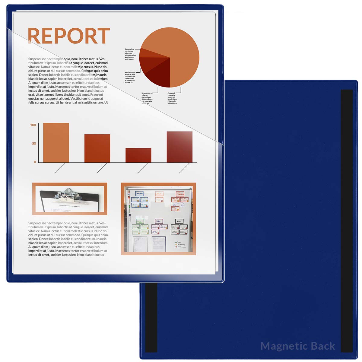 StoreSMART Slash File Jackets - 8.5