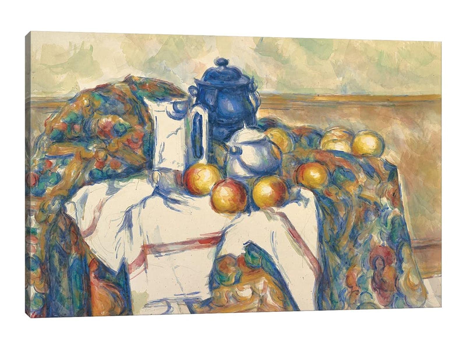 Vintage Kitchen Wall Art Set - 32x48 Inches Canvas Fruit Painting, Abstract Dining Room Decor, Farmhouse Kitchen Pictures for Wall Decor | Perfect for Home, Restaurant, Cafe & Office Decoration