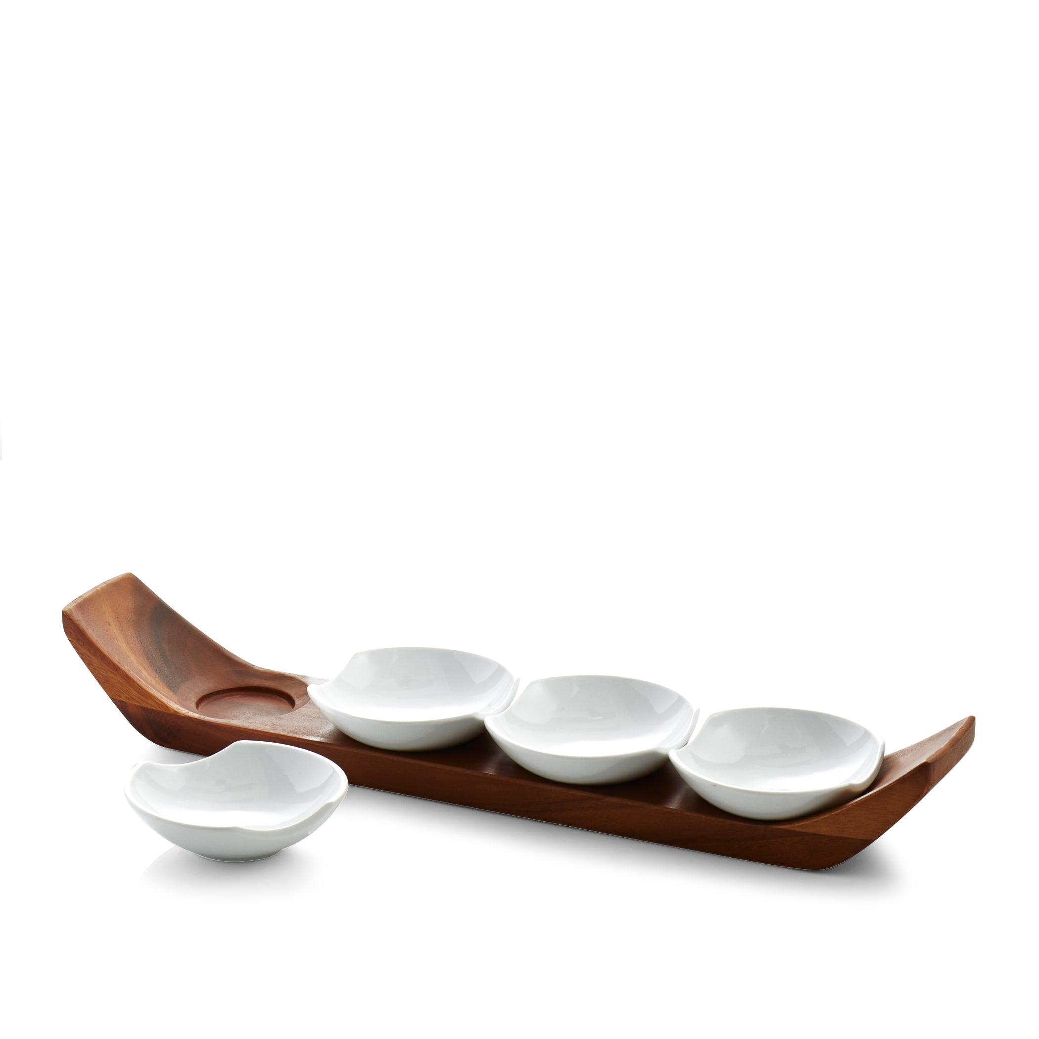 Quatro Snack & Serve Set - 4-Piece Reusable Snack Bowls with Lids for Kids & Adults - Perfect for Parties, Picnics, School Lunches & On-the-Go Snacks