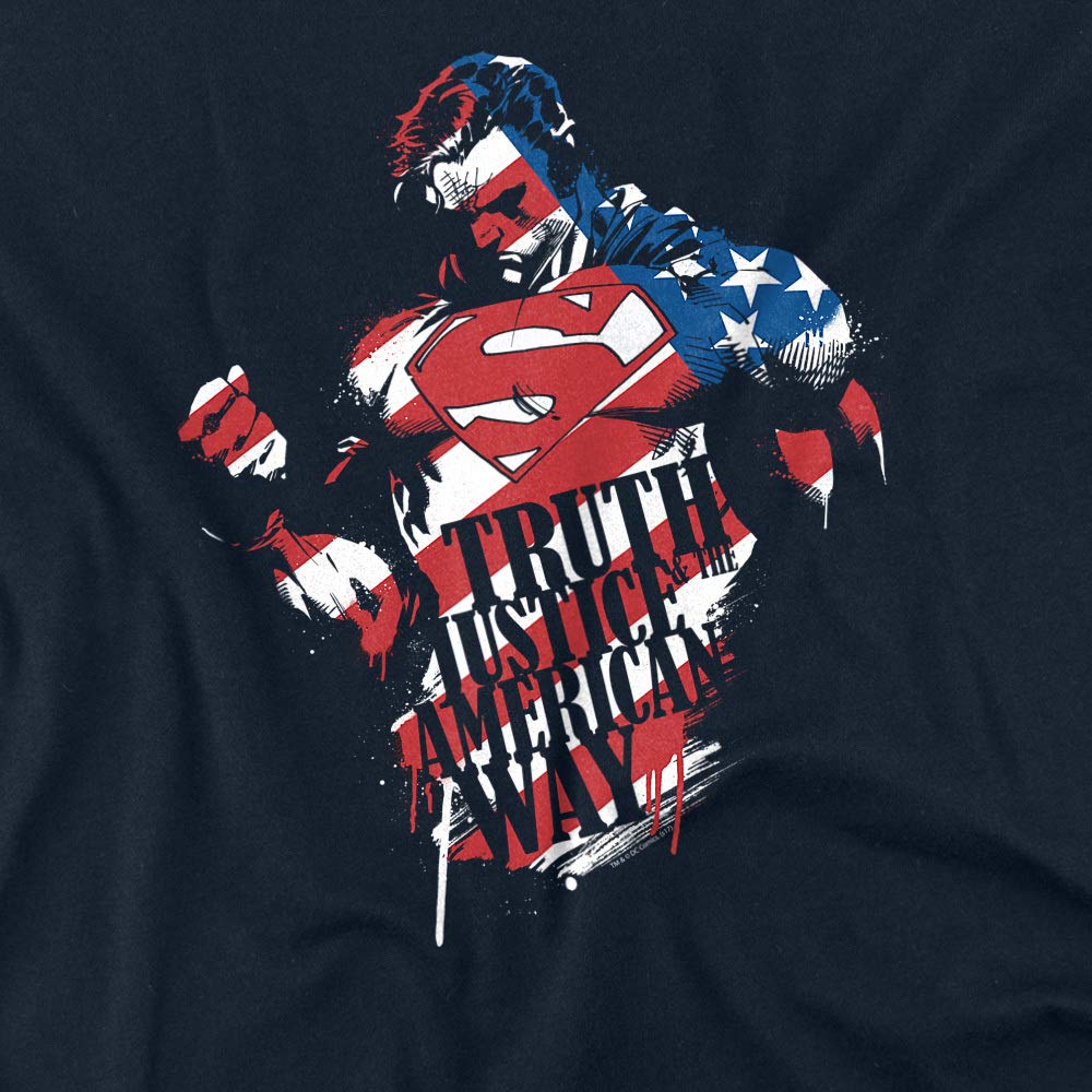 Superman The American Quote Unisex T-Shirt for Men & Women - Casual Wear, Cosplay & Superhero Fan Gift