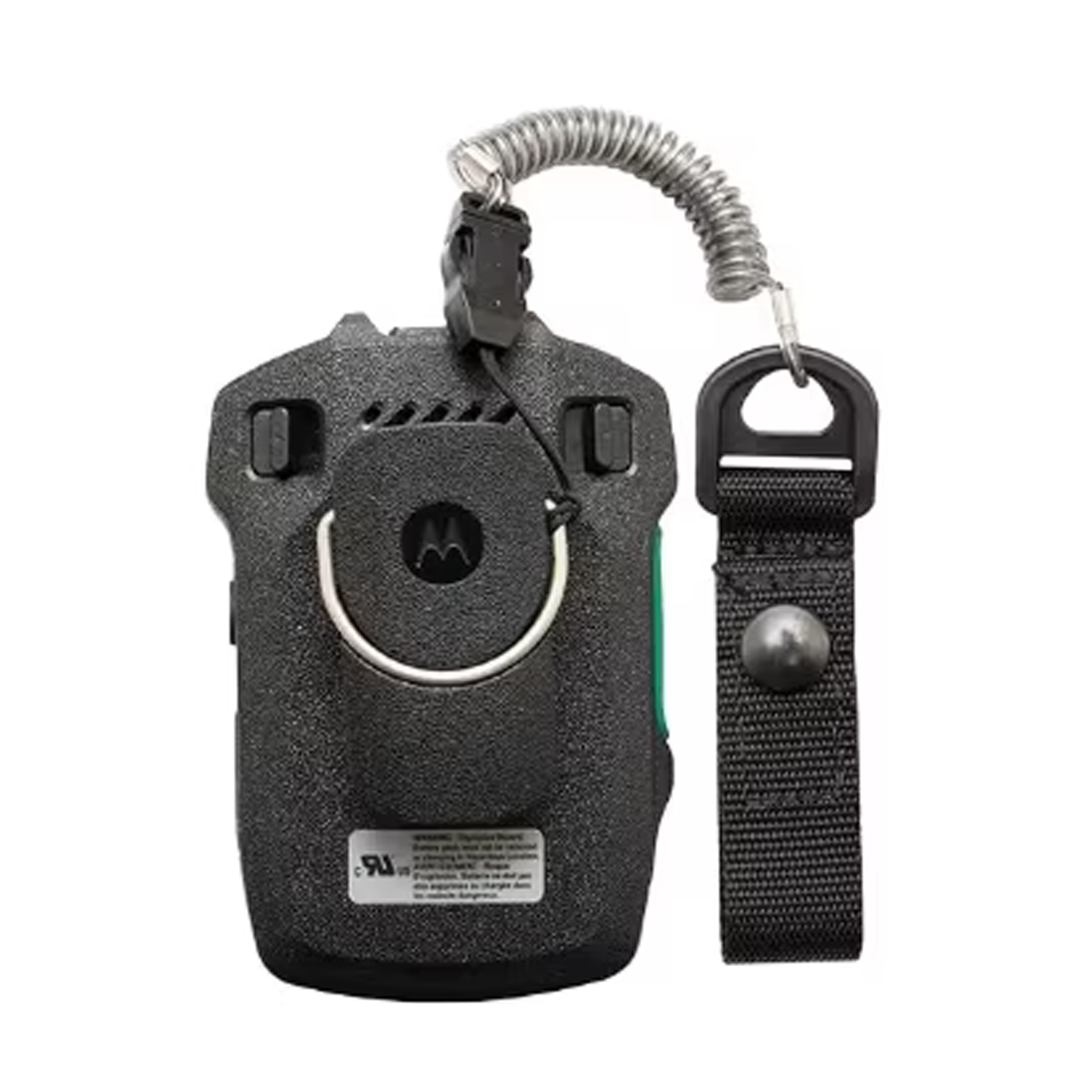 Motorola PMLN8682A Coiled Tethering Kit (5 Pack) - Secure Communication for Two-Way Radios - Perfect for Construction, Security & Emergency Teams