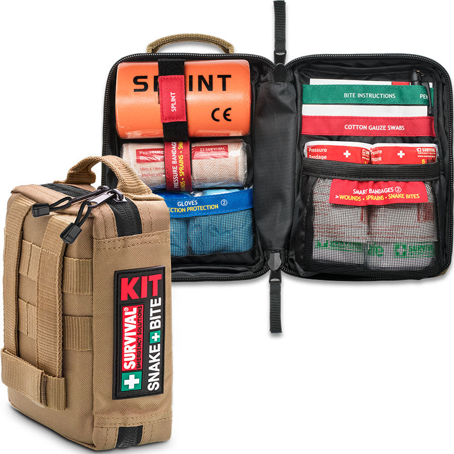 Survival Snake Bite Kit - First Aid Emergency Kit for Outdoor Camping Hiking Adventures | Black Friday Special Gift for Adventurers