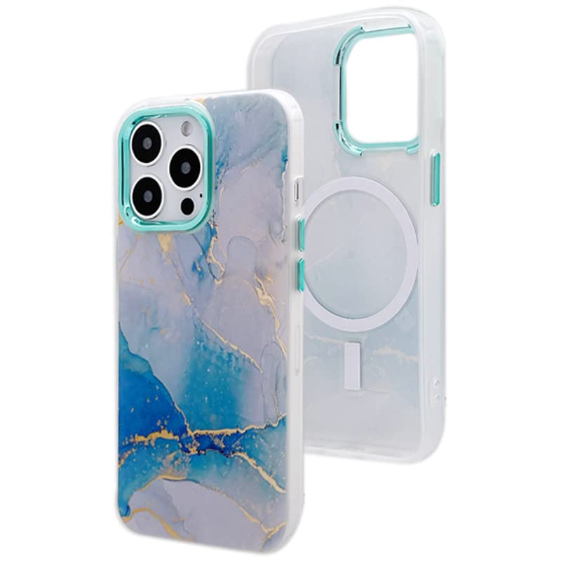 Blue Gold Marble