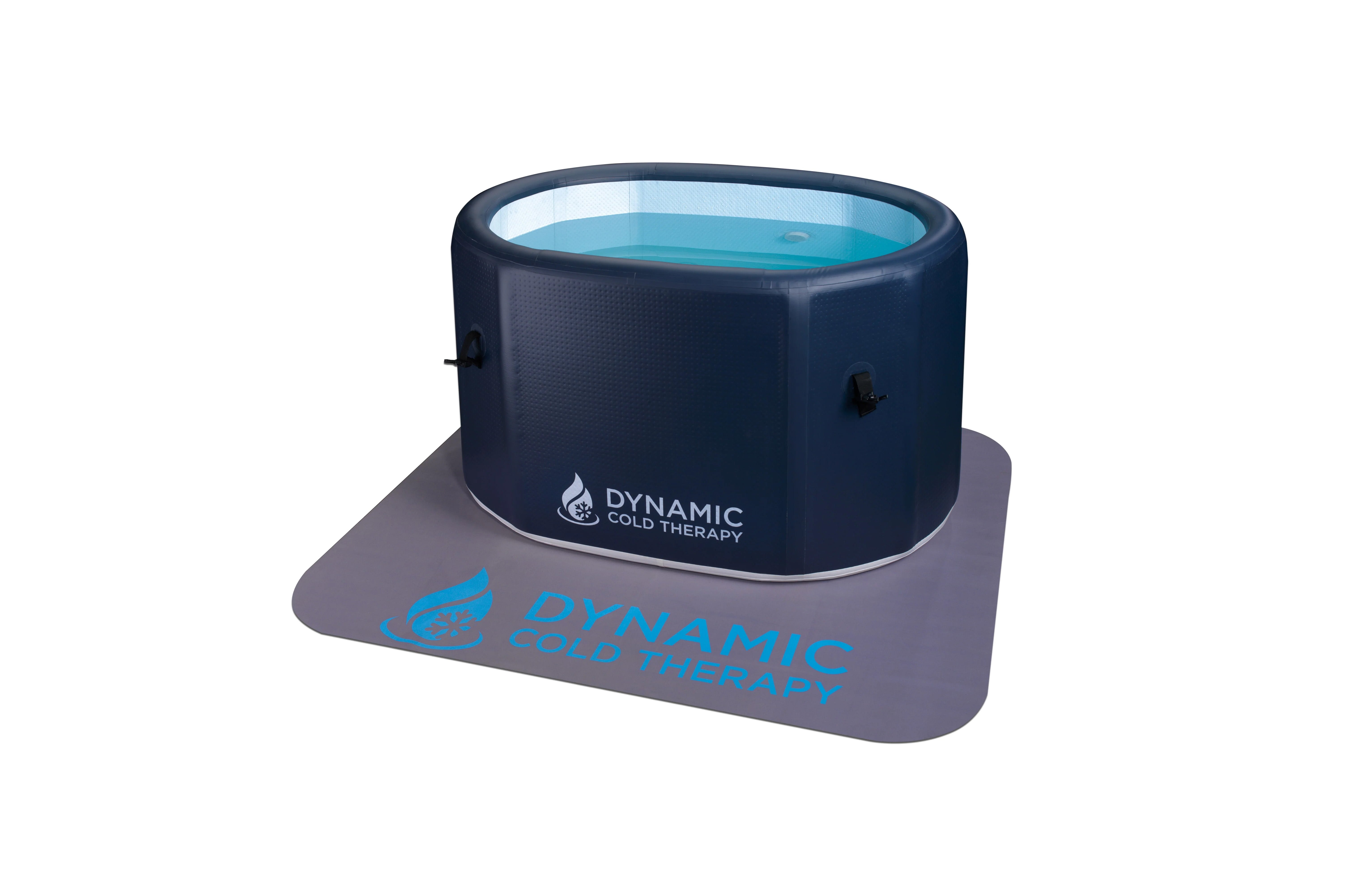Dynamic Cold Therapy Inflatable Oval Cold Plunge Tub - Portable Ice Bath for Muscle Recovery, Pain Relief & Athletic Performance - Perfect for Home Gym, Post-Workout Recovery & Cryotherapy