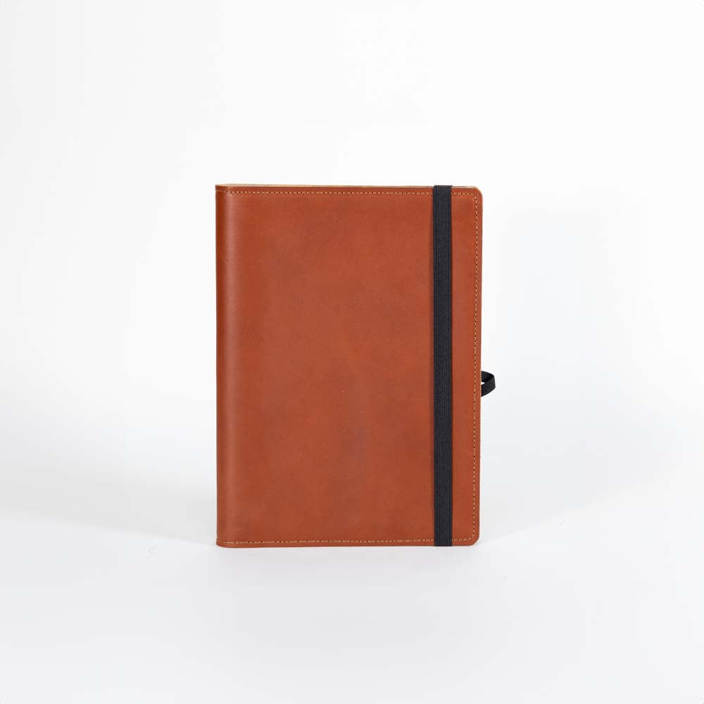 Premium English Bridle Leather iPad Case - Durable & Elegant Protective Cover for iPad Pro/Air/Mini - Perfect for Work, Travel & Everyday Use