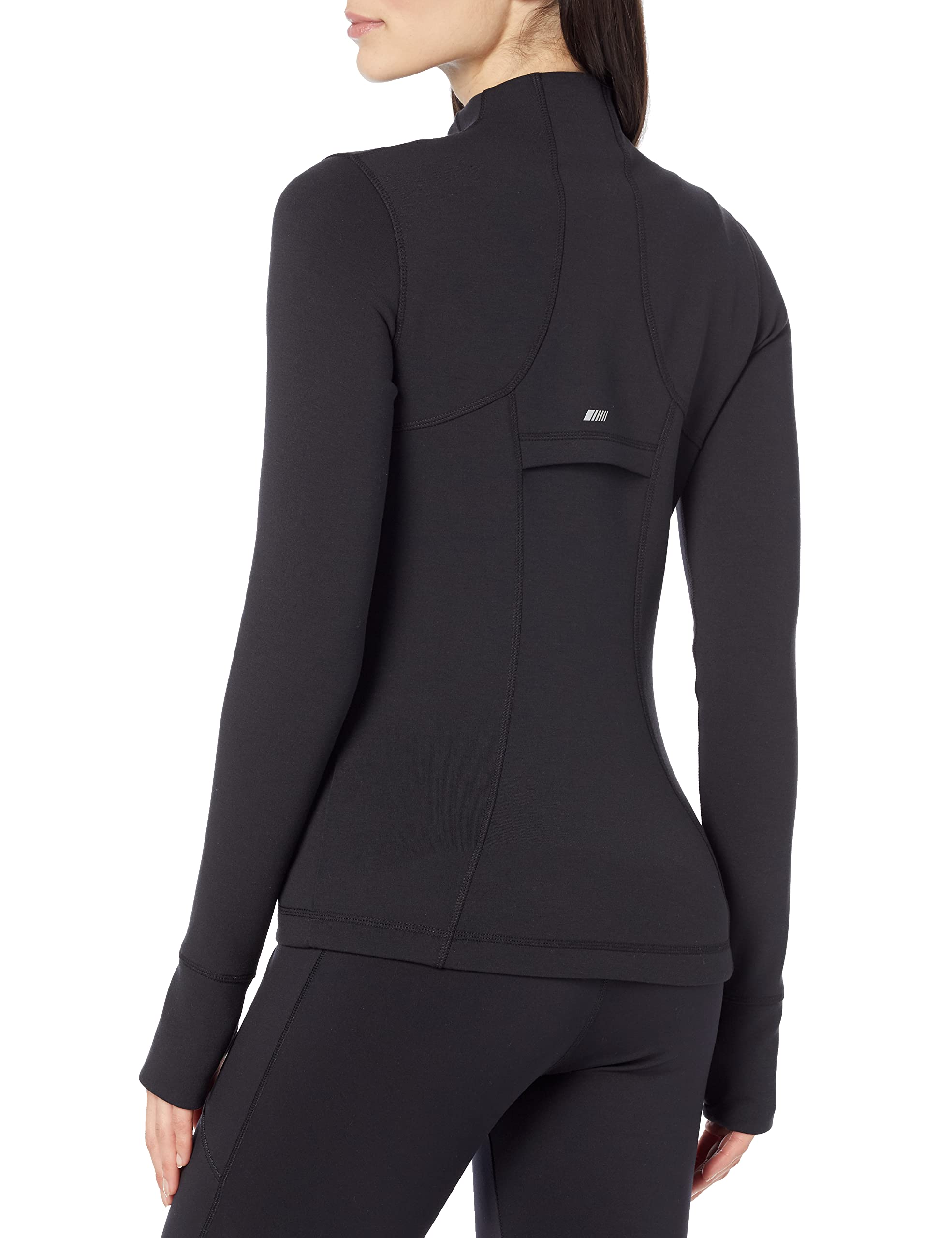 Amazon Essentials Women's Active Sweat Zip Through Jacket - Lightweight Hooded Fleece Pullover for Running, Yoga & Outdoor Workouts - Comfortable Athletic Wear for Gym & Casual Use