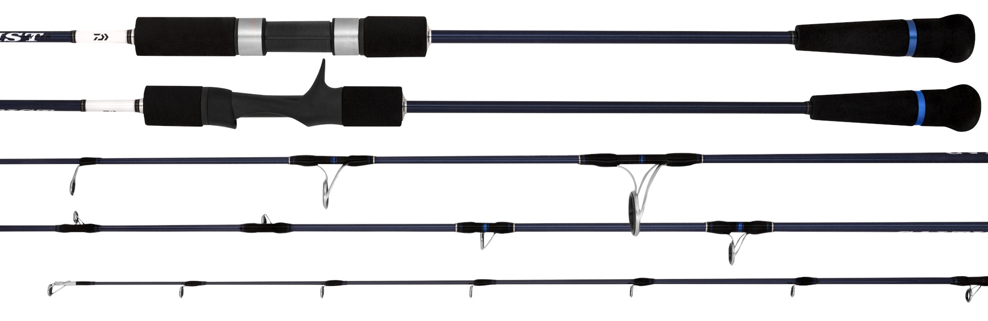 Daiwa 21 Saltist Hyper SJ Overhead Fishing Rods - Saltwater Spinning Rod for Offshore & Inshore Fishing - Perfect for Surf Casting, Pier Fishing & Boat Angling