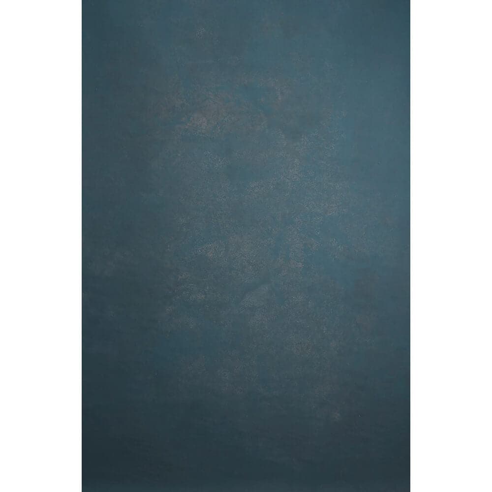 HP NS 2x3m Blue Hand Painted Canvas Drop Cloth - Soft Texture for Photography Backdrop, Art Studio & Home Decor