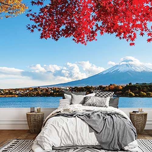 Mount Fuji Across a Lake