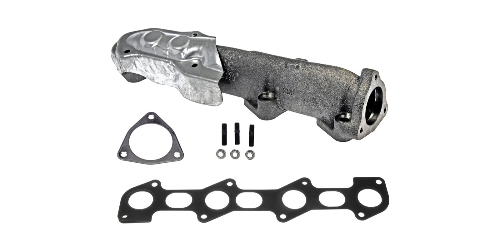 6.4L Exhaust Manifold Kit - High Performance Replacement for Dodge Ram 2500/3500 - Improves Engine Efficiency & Sound - Perfect for Off-Roading, Towing & Performance Upgrades