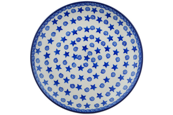 10-Piece Dinner Plate Set with Stars and Fireworks Design - Elegant Tableware for Holidays, Parties, and Everyday Dining