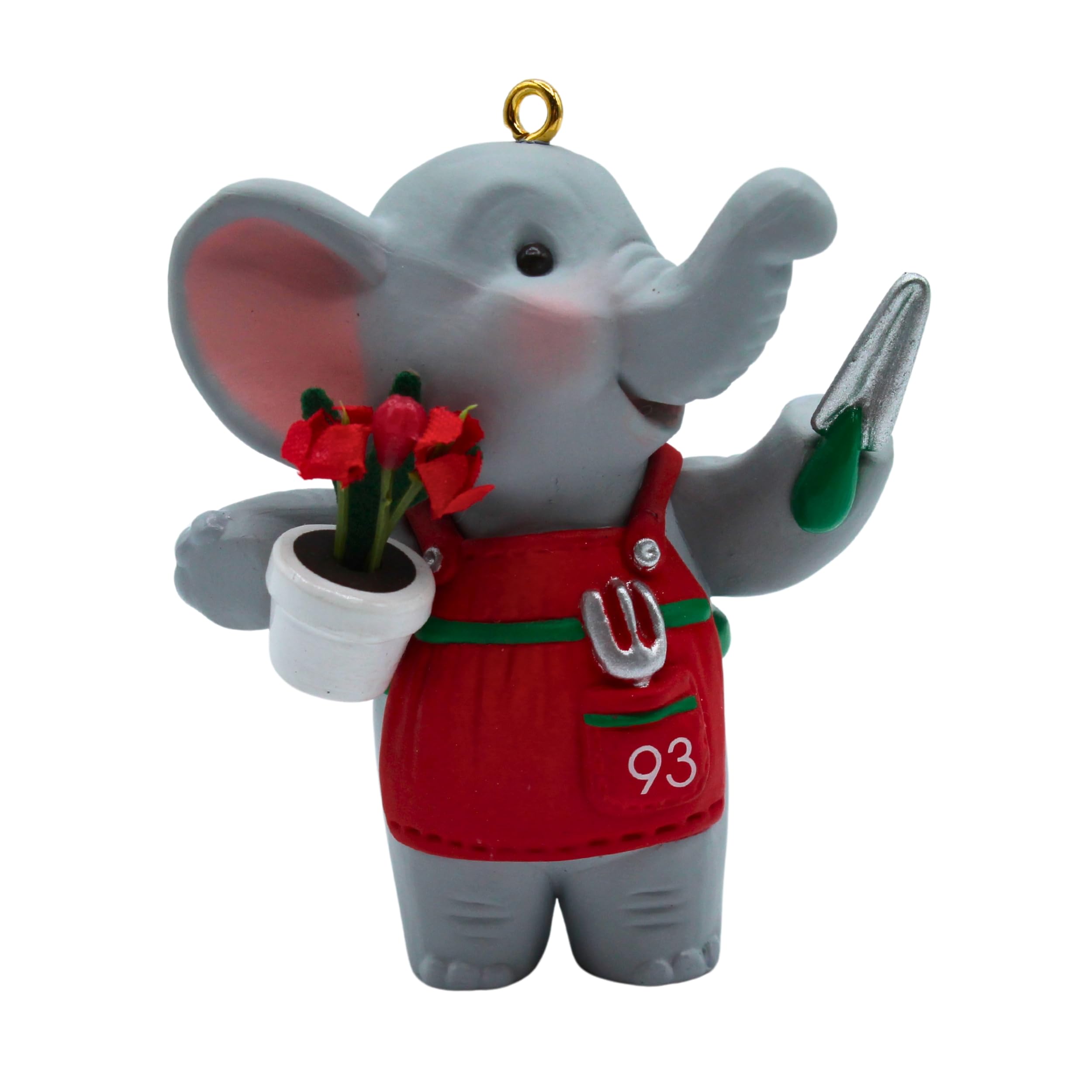 Hallmark Keepsake Ornament Big on Gardening 1993 - Vintage Christmas Tree Decoration for Garden Lovers | Perfect for Holiday Decor & Collectors