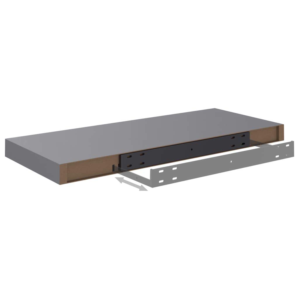 Modern Floating Wall Shelf Set of 2 - 23.6