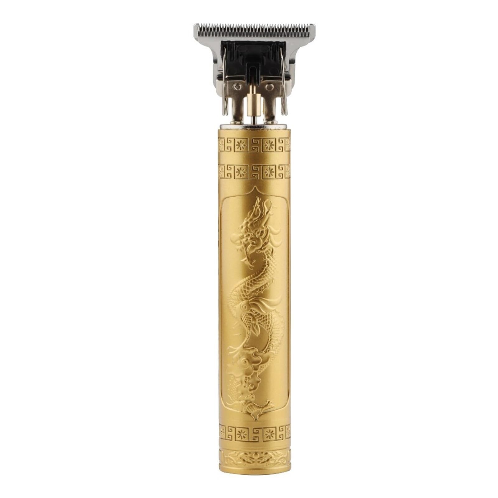Professional Electric Hair Clippers for Men - T9 Retro Style Barber Trimmer with Buddha Head Carving & Oil Head Function (ABS Material) - Perfect for Home Haircuts, Beard Trimming & Styling