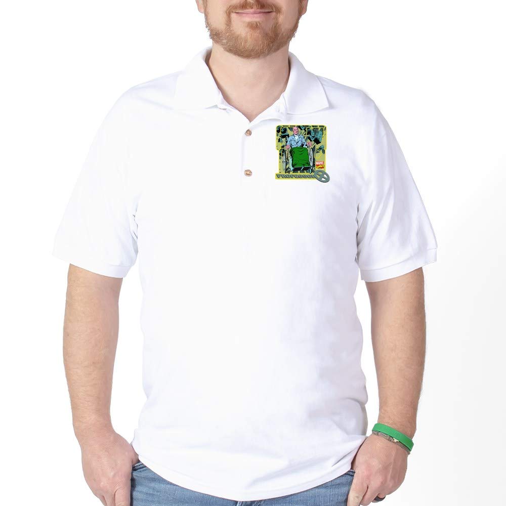 Professor X Golf Shirt - Men's Performance Polo for Golf & Casual Wear - Perfect for Golf Courses, Office & Everyday Use