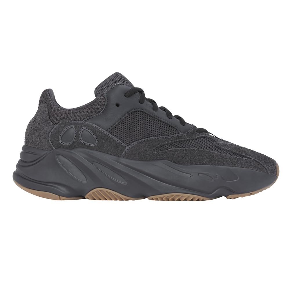 Adidas Men's Yeezy Boost 700 Casual Lace-Up Sneakers - Black | Comfortable Running & Walking Shoes for Everyday Wear